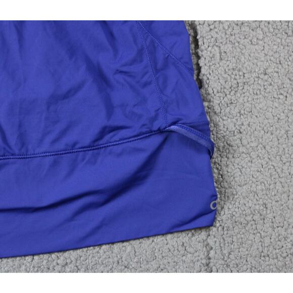 ALO Yoga Womens Blue Medium Racerback Mesh Tank Top Pull Over - Picture 5 of 6